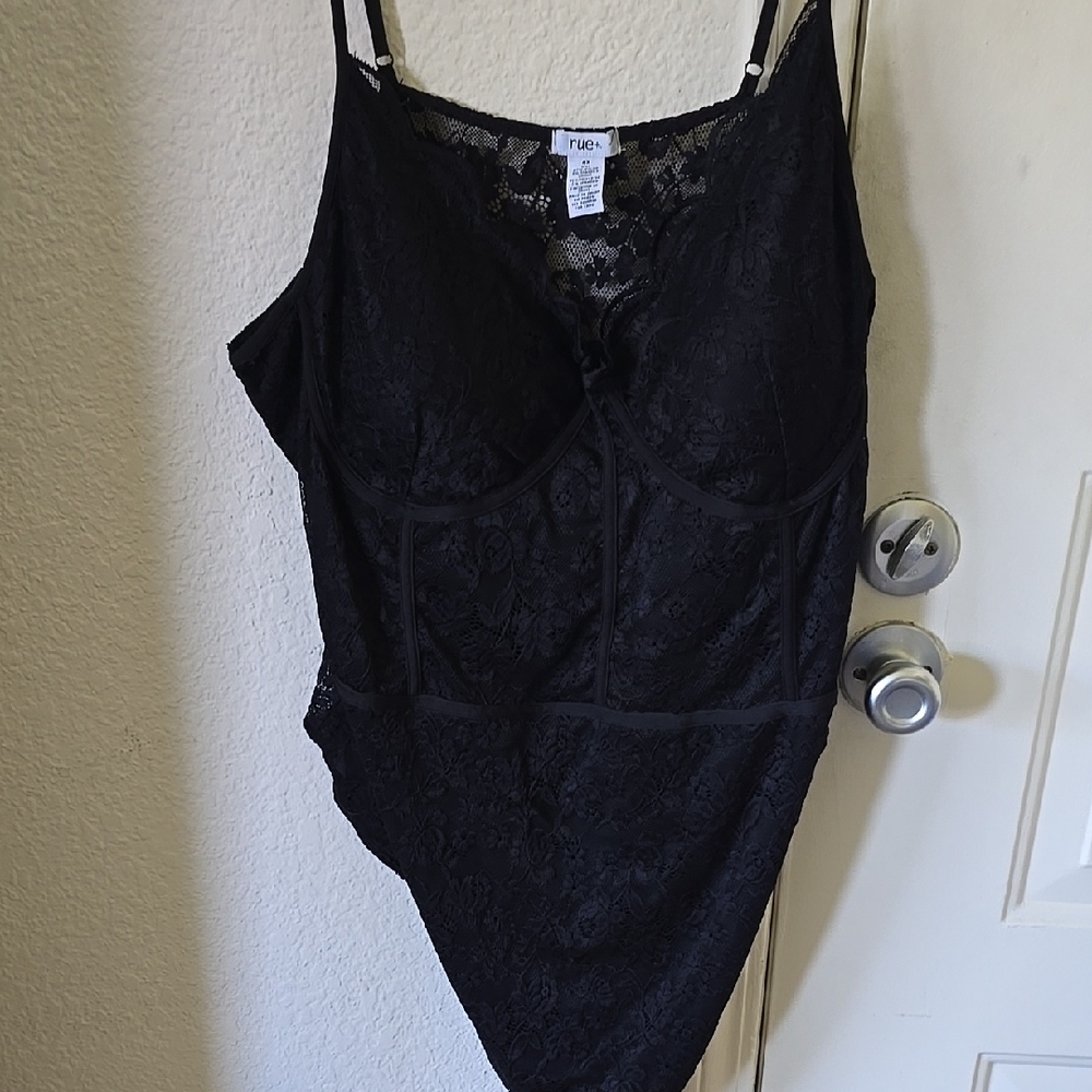 Black Lace Bodysuit